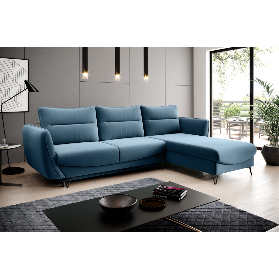 Ecksofa Stottville mit Bettfunktion