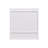 White Wall Mounted Bathroom Cabinet With 2 Mirror Doors And Adjustable Shelf