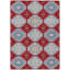 Tapis rouge intérieur / extérieur lavable à la machine Claudian ACN1448-109533165