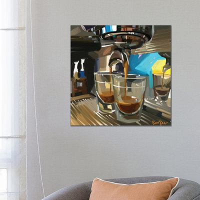 Double espresso par Teddi Parker - reproduction d'art