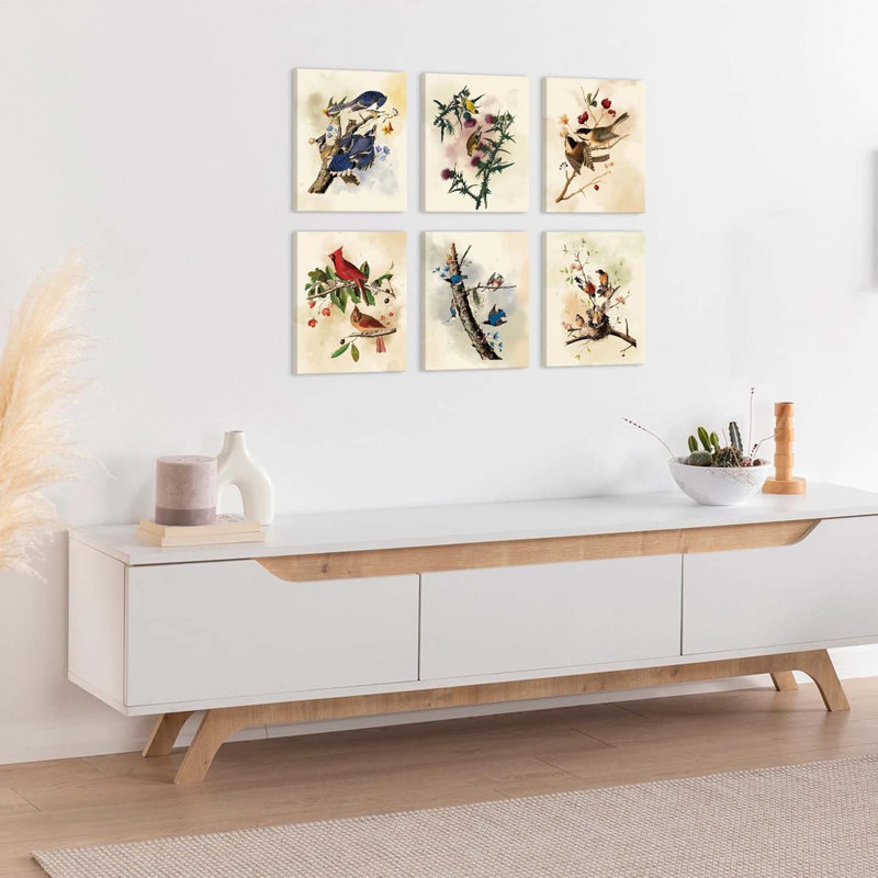 6 Piece Wrapped Canvas Print