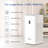 Edendirect Console Air Purifier with True HEPA Filter for 4200 Cubic Feet
