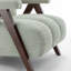 Fauteuil Draedyn rembourré avec pieds en bois massif-663062603-641095086