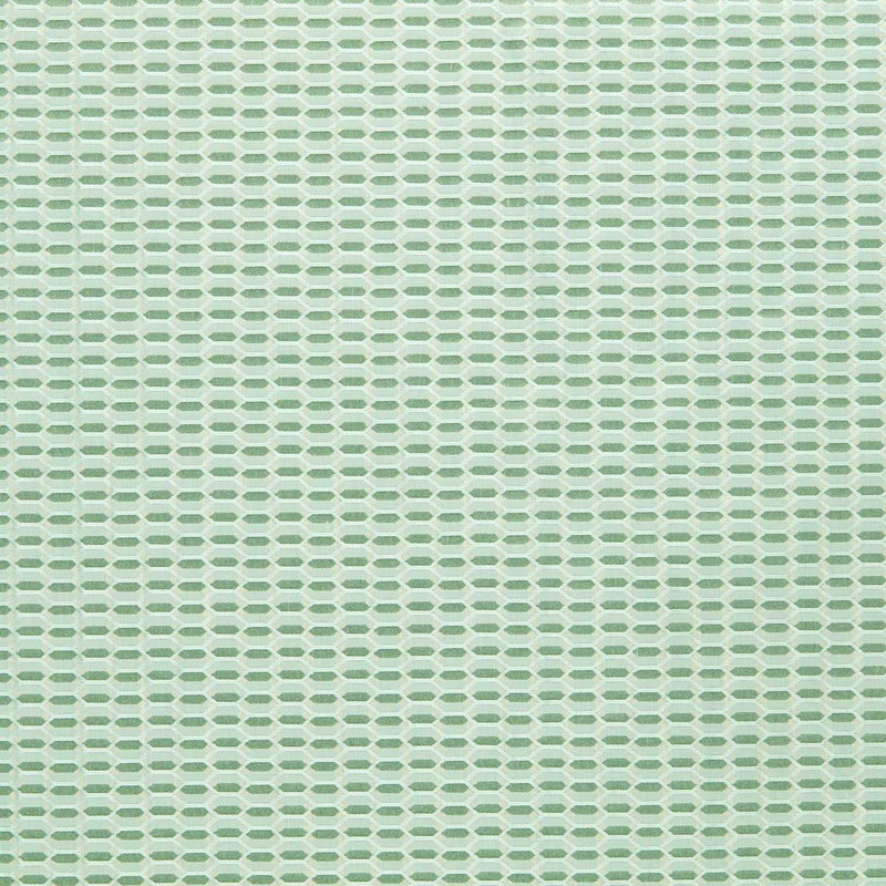 Domino Trellis Fabric, Eau De Nil