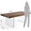 Caputo Walnut Dining Table