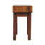 Bureau d'écriture 1 tiroir Tula Chestnut