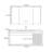 Light luxury high-end style bathroom cabinet