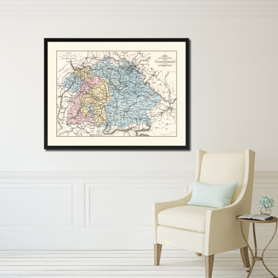 Bavaria - Single Picture Frame Graphic Art on Canvas