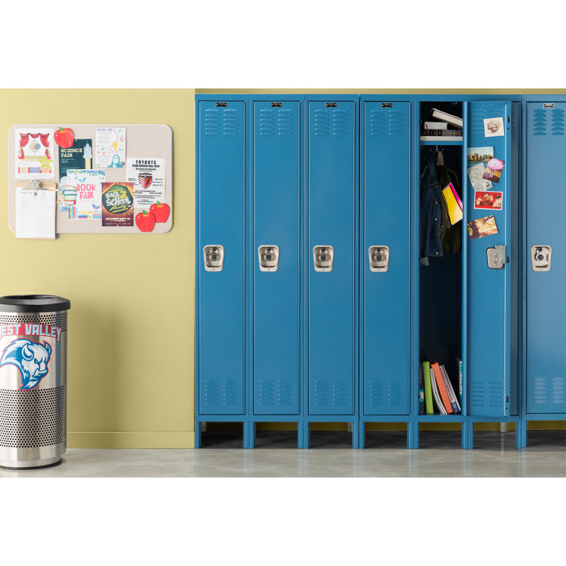 Ghent Fabric Wrapped Wall Mounted Bulletin Board, Blue, 36" H x 46.5" W x 0.44" D