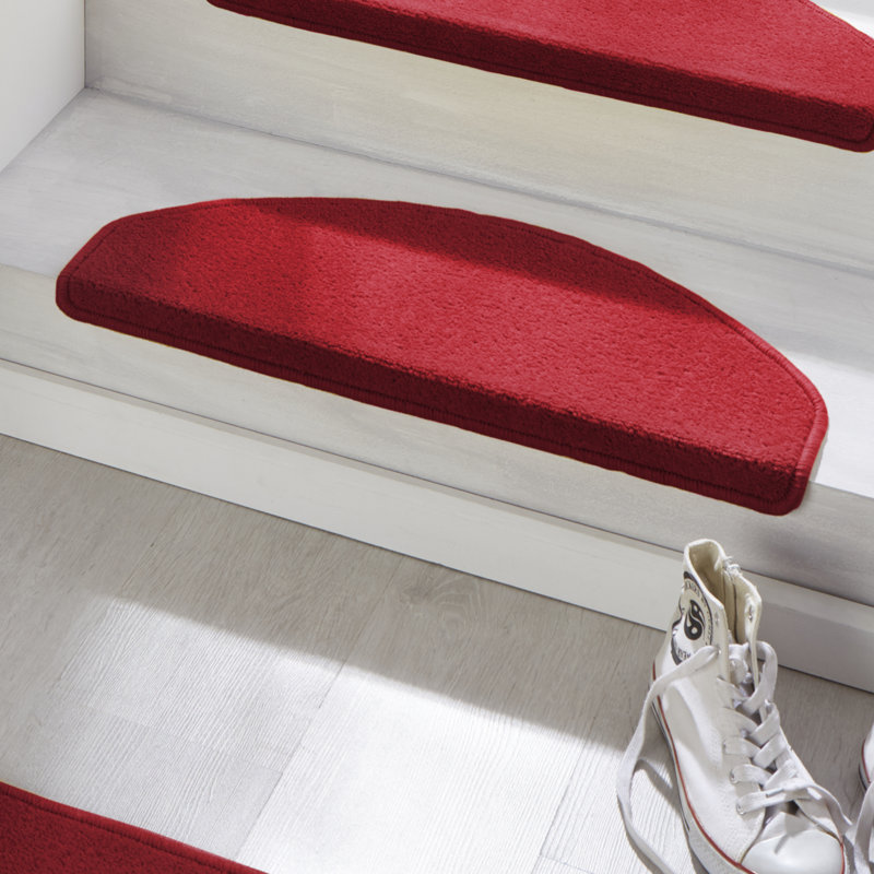 Fancy Red Stair Tread