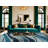 Washable Modern Tidal Flow Coastal Area Rug-2027747032