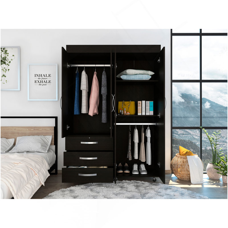 Armoire Denver, Noir