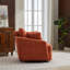 Chaise pivotante rembourrée avec 2 coussins latéraux (ensemble de 2)-101644157