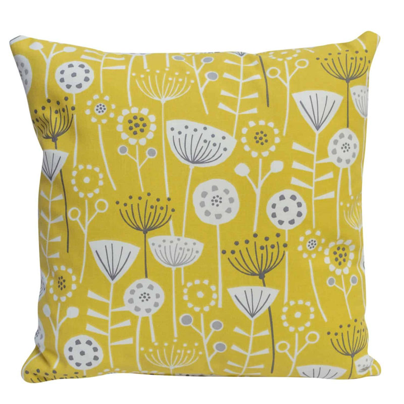 Floral Cushion, 43x43cm, Cover only