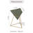 Modern Geometric End Table-1539007399