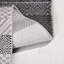 Tapis gris moderne / abstrait lavable à la machine-106393543
