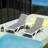 Ysabelle 3 Piece Outdoor Chaise Lounge Set with Table-630478569