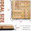 12 po X 12 po Carreaux de terrasse en bois pour l'extérieur-116050392-138100535