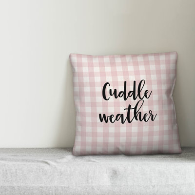 Plaid Throw Pillow
