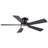 46" Low Profile Flush Mount Ceiling Fan Light With Remote/app Control-265384908