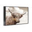«Shaggy Highland Cow & Clouds», estampe numérique, conception par CAD Designs-1193574513-1193574518