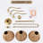 3-Light Adjustable Cone Pendant – Hand-Wrapped Paper Shades, Brass-Copper Finish, Sloped-Ceiling Ready, 22–29" Drop.