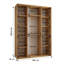 3 Door Manufactured Wood Wardrobe-1292337823-1292337817