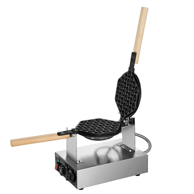 Gaufrier commercial anti-adhésif 1400W