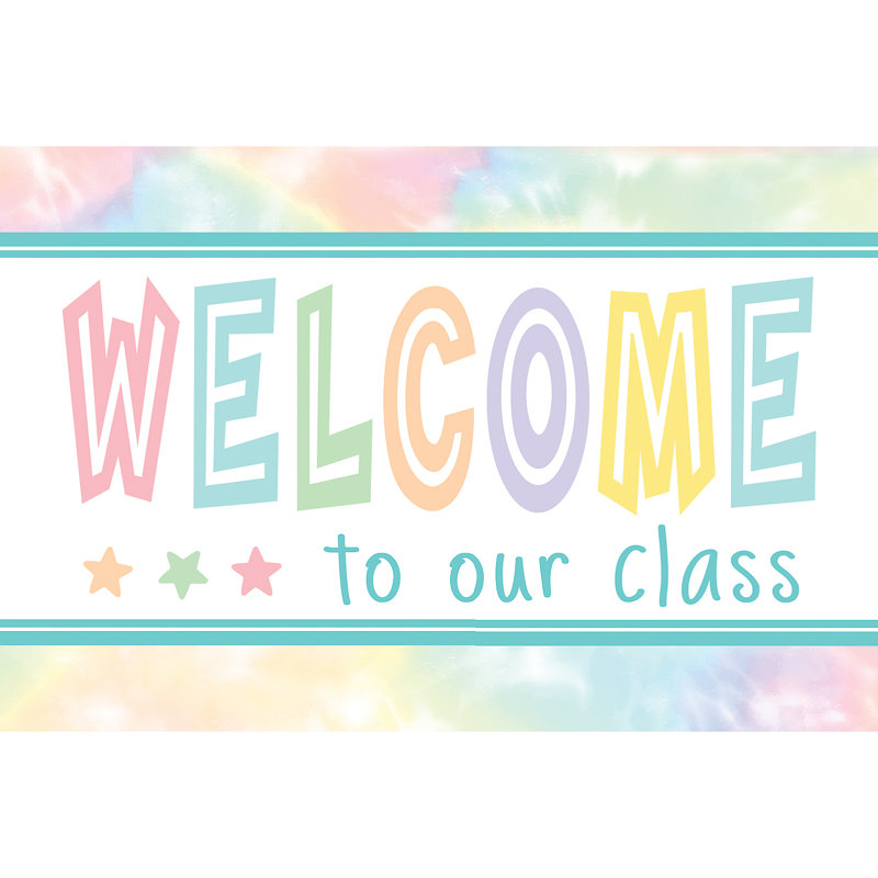 Teacher Created Resources Pastel Pop Welcome Postcards, 30 Per Pack, 6 Packs