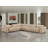 8-Piece L-Shaped Power Reclining Sectional In Genuine Leather – 3 Recliners-116989728