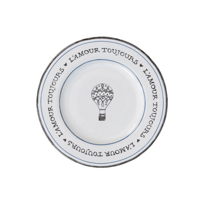 L'amour Toujours Side/Cocktail Plate