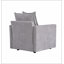 Canapé-lit en tissu d'ameublement Chenille-1480793141
