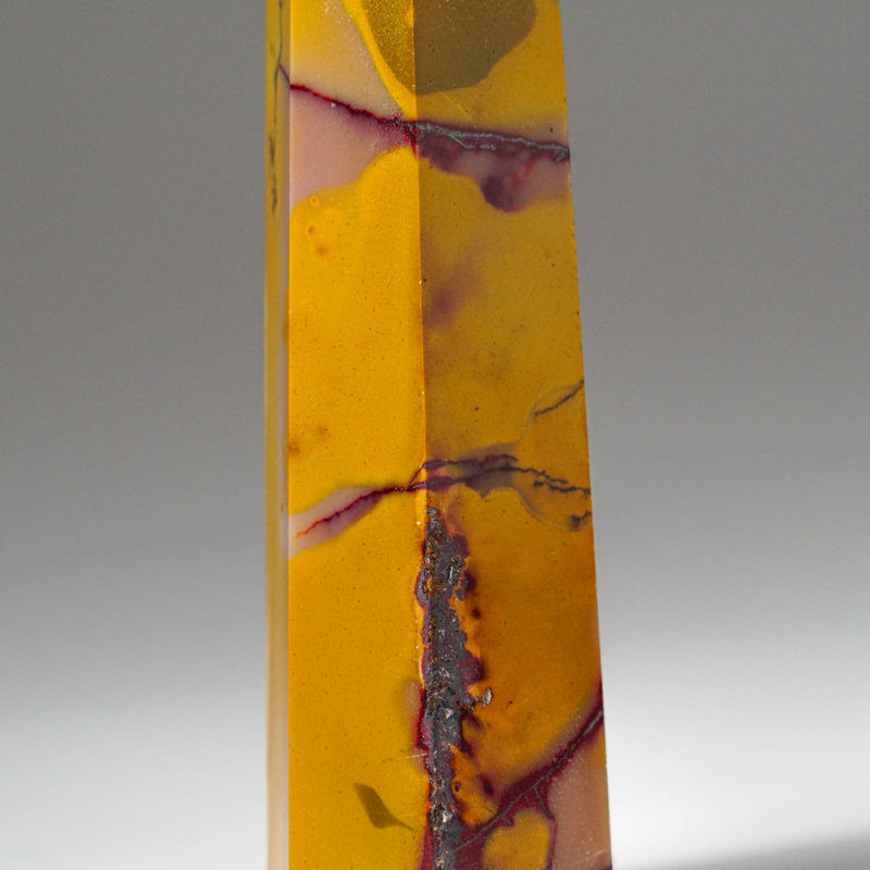 Genuine Polished Mookaite Point from Madagascar (0.1119 lbs)