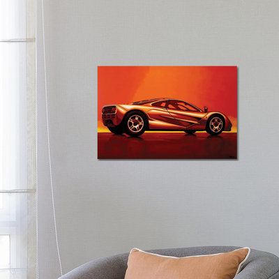 McLaren F1 1994 by Paul Meijering - Print on Canvas