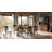 Alisher Transitional Farmhouse Dining Table