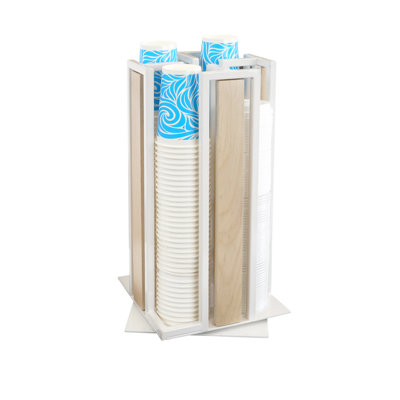 Organisateur de tasses et de couvercles blond
