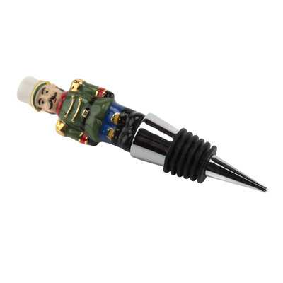 Spode Christmas Tree Nutcracker Bottle Stopper