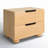 Estelle Beethoven Wood 2 Drawer 28" Nightstand-688968777