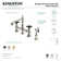 Duchess Double Handle Kitchen Faucet with Side Spray