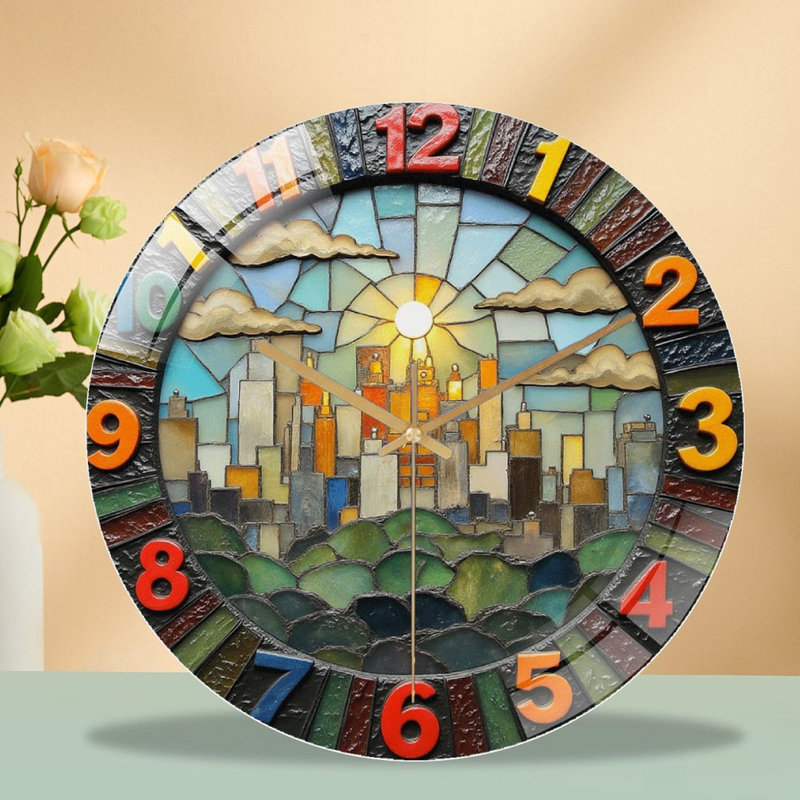 Horloge murale 12 po