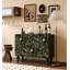 Armoire d'appoint moderne et simple en bois massif
