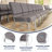 Stark 21''W Stacking Church Chair-29577399-29577395
