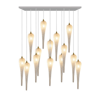 Icicle 14 - Light LED Pendant