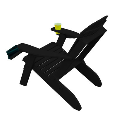 Dermando Foldable Outdoor Adirondack Chair