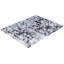 Tapis moderne noué à la main de conception unique - gris, 8 pi 1 po x 10 pi 1 po Modern