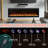 Linear Recessed-In Electric Fireplace With Remote Control, Adjustable Heat & Timer-211978036