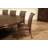Extendable Round Solid Wood Dining Table