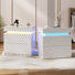 Modern Nightstand With Dimming Sensor Light (Set Of 2)