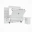 Grand lit de rangement en bois massif Junxi-91951210