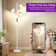 67" Tree Floor Lamp with Remote Control and 3 Bulbs included